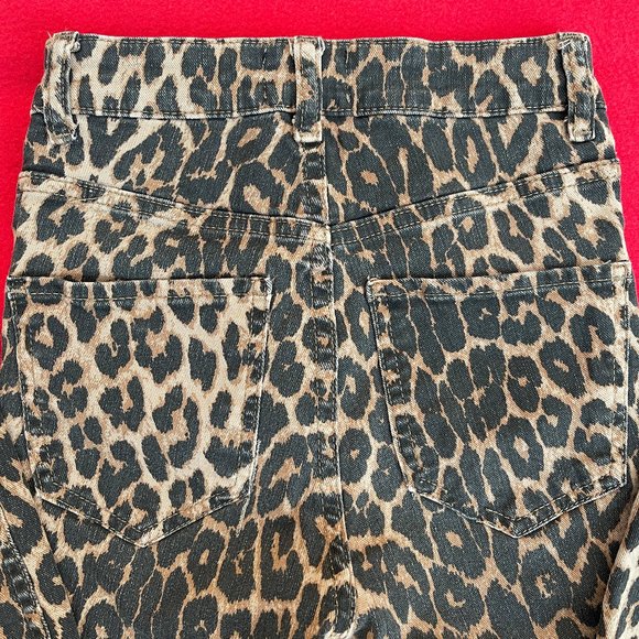 Zara Hi-Rise Animal Print Skinny Jean - Picture 6 of 8